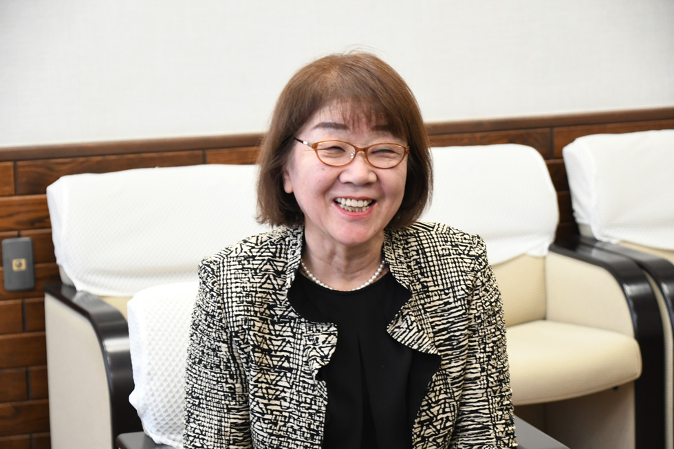 表彰された田中さん