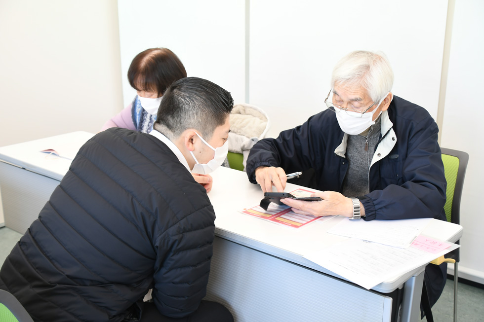 相談会の様子