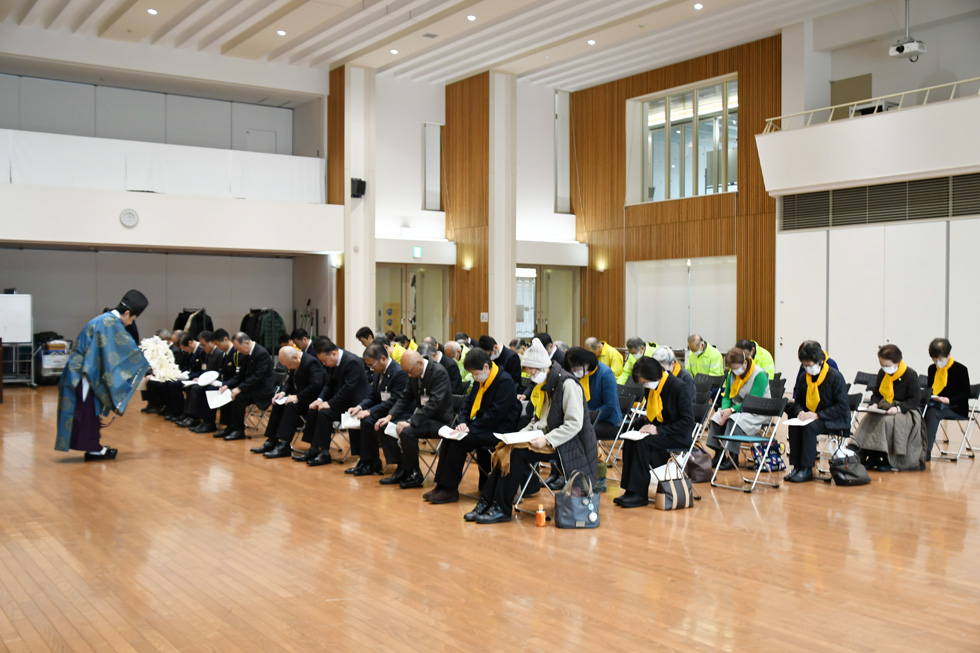 祈願祭の様子