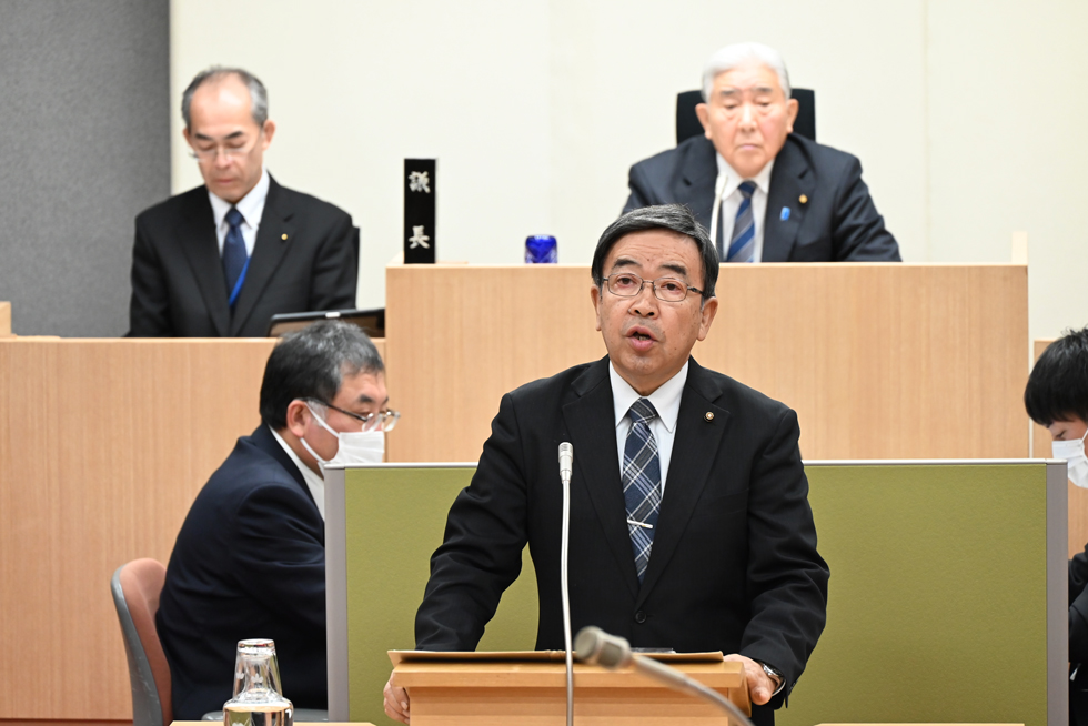 杉渕議会運営委員長の報告