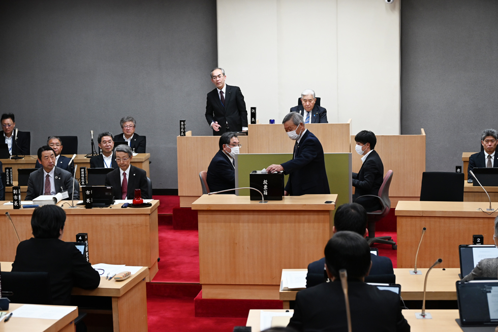 教育長任命に係る投票