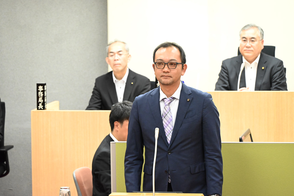 永井昌孝 議会運営委員長の報告