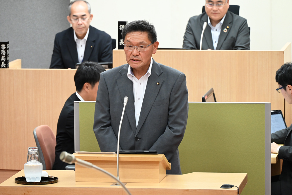 佐藤将人議員(新創会)