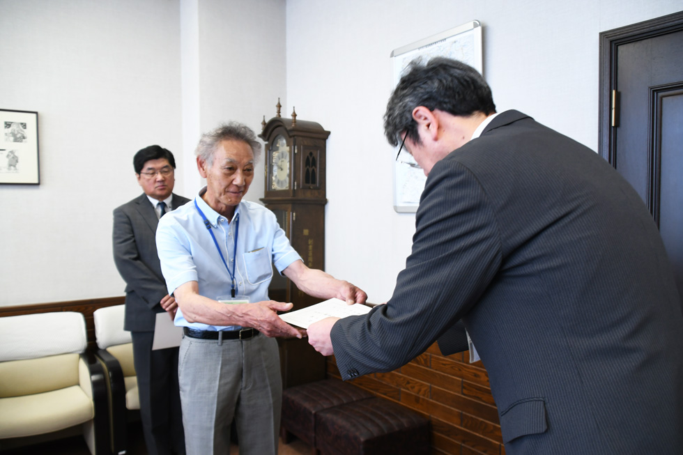 再任の片岡さん