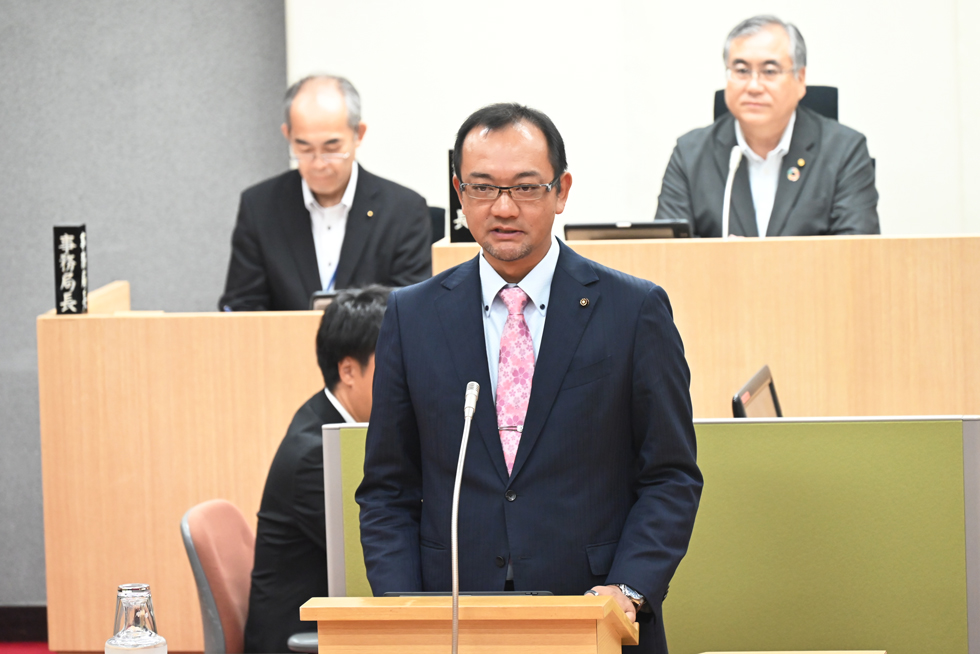 永井昌孝 議会運営委員長の報告
