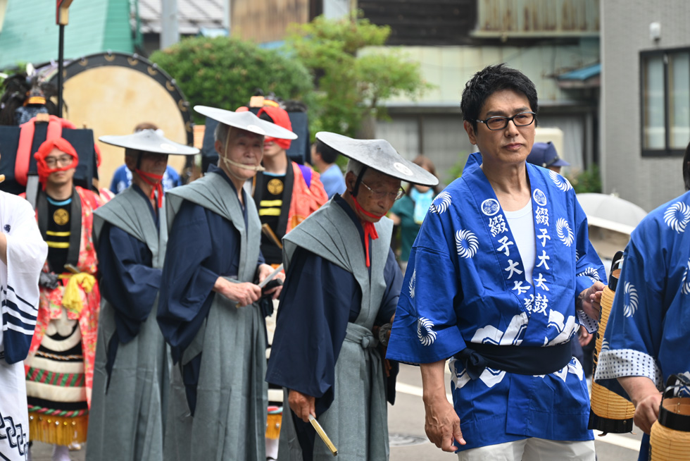 行列に参加された高橋さん