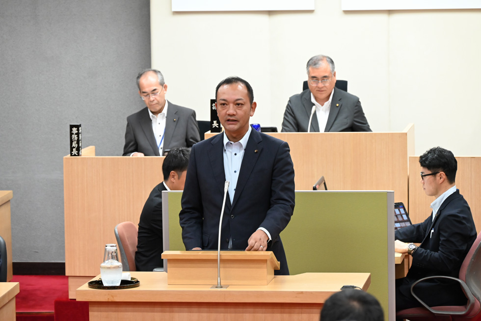 永井昌孝 議会運営委員長の報告