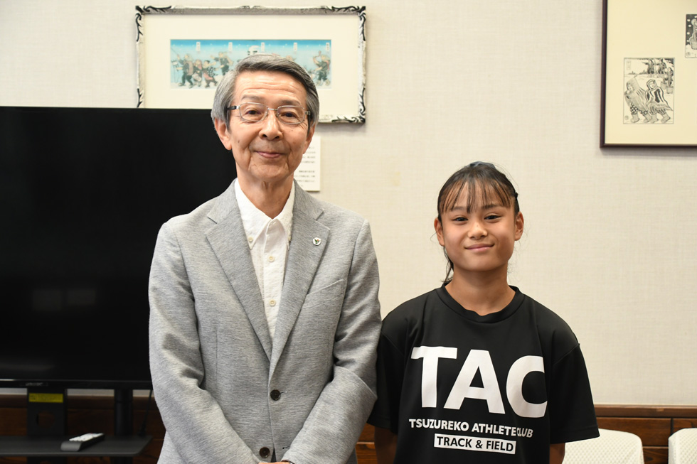 秋田県小学生陸上競技交流大会 優勝報告