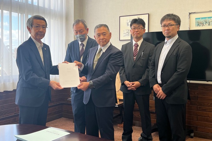 「住宅リフォーム支援事業」継続に係る要望書の提出