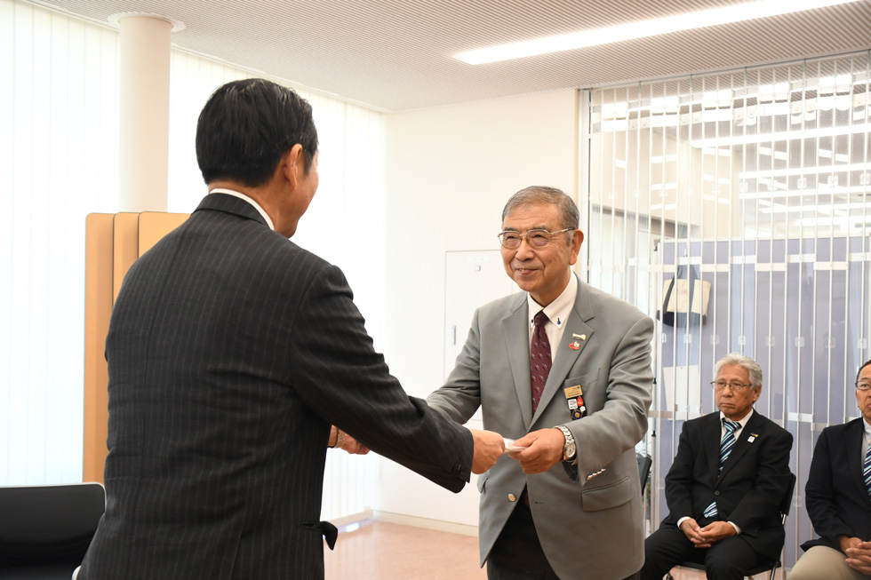 式の様子