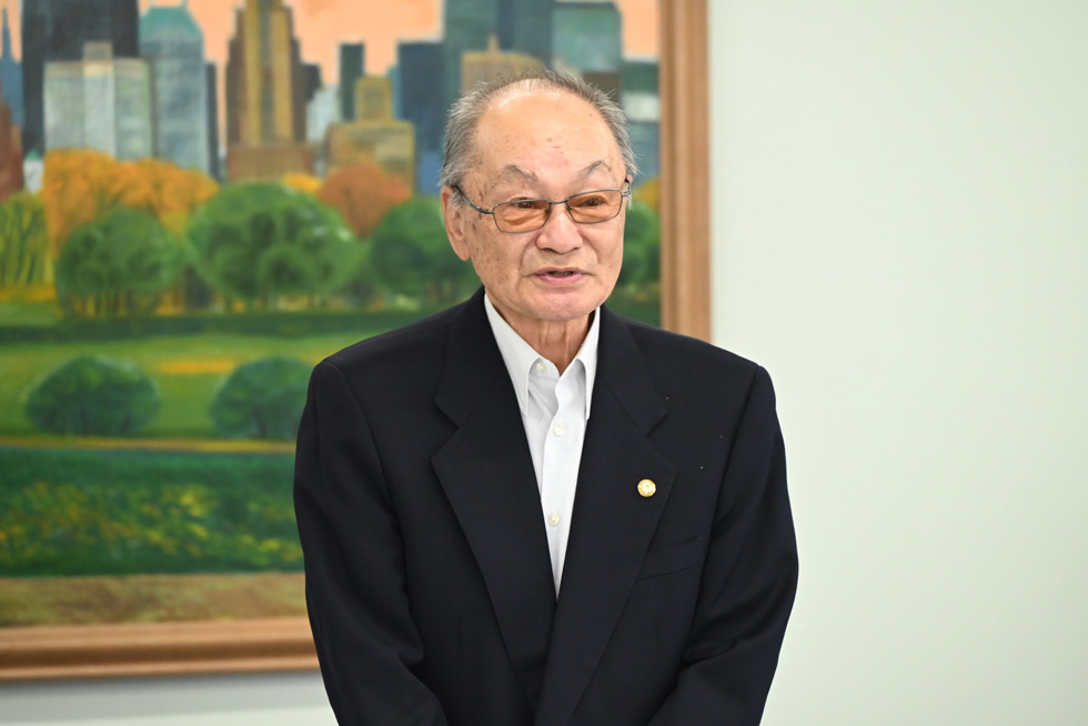 北秋田市老人クラブ連合会の伊東会長