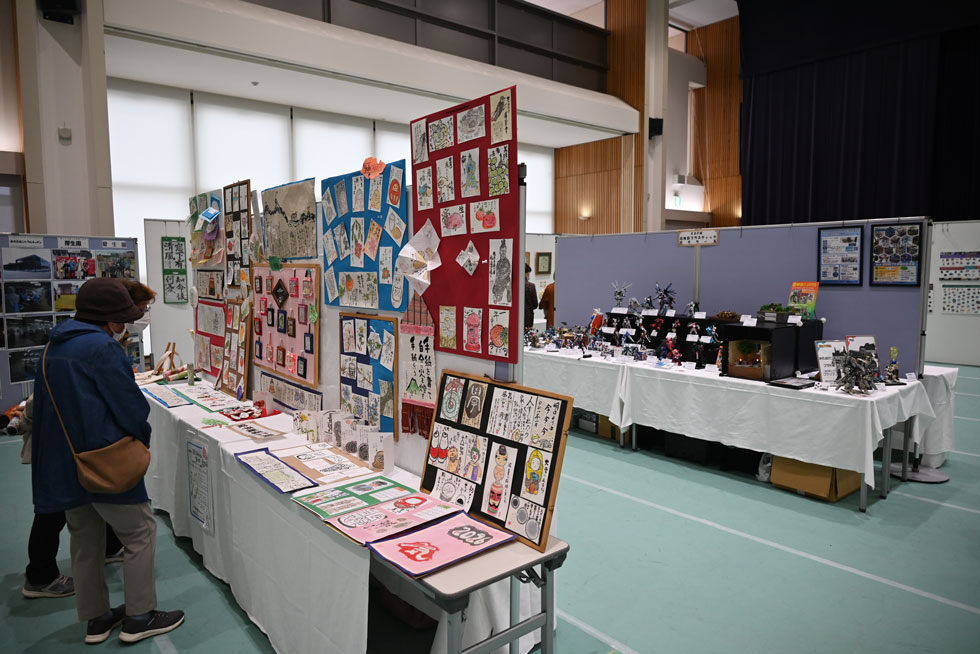 展示会場の様子