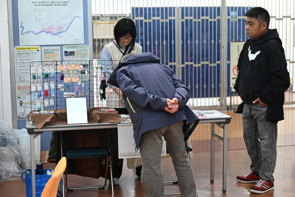 販売コーナーの様子
