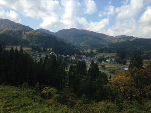 山郷の様子