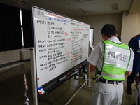 災害対策本部図上訓練2