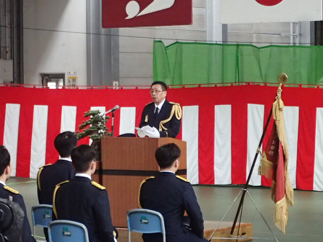学校長式辞